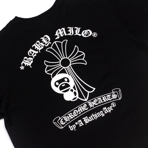 BAPE x Chrome Hearts Tee 'Black'