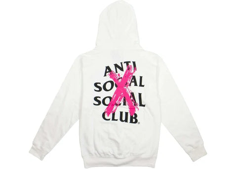 Anti Social Social Club Cancelled Hoodie 'White'