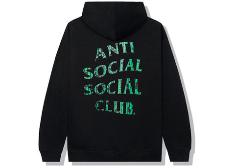 Anti Social Social Club Glitch Hoodie 'Black'