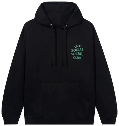 Anti Social Social Club Glitch Hoodie 'Black'