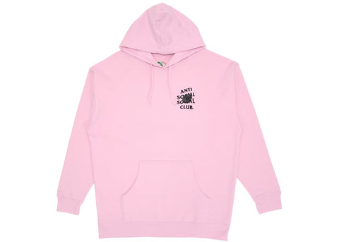Anti Social Social Club Bat Emoji Hoodie 'Pink'