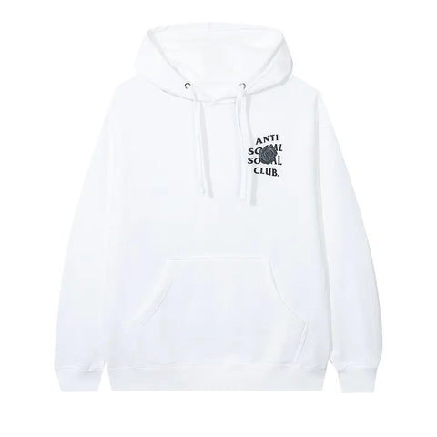 Anti Social Social Club Bat Emoji Hoodie 'White'