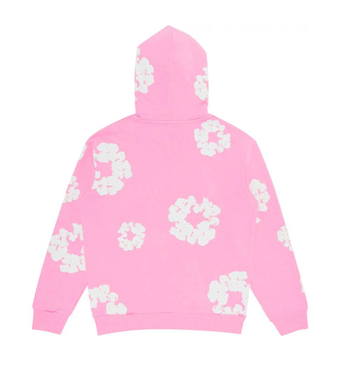 Denim Tears The Cotton Wreath Hoodie 'Pink'