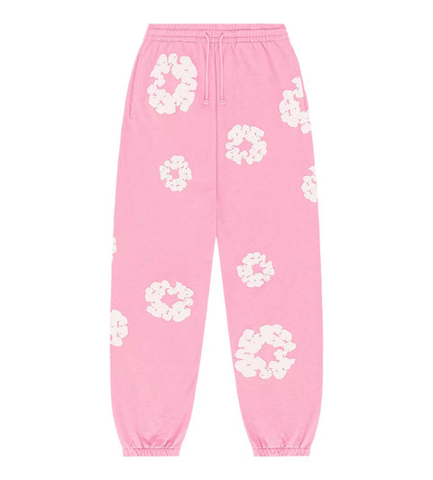 Denim Tears The Cotton Wreath Sweatpants 'Pink' STEAL DEAL