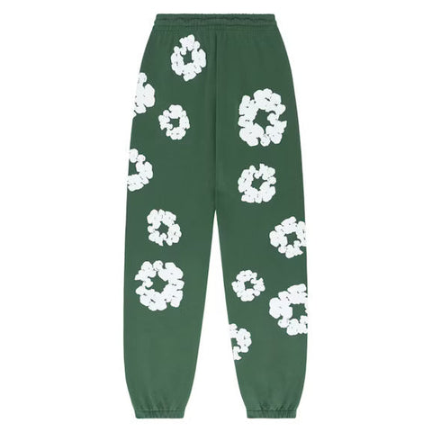 Denim Tears The Cotton Wreath Sweatpants 'Green'