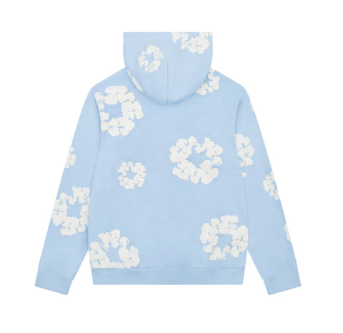 Denim Tears The Cotton Wreath Hoodie 'Powder Blue'