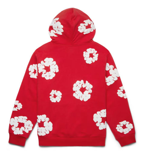 Denim Tears The Cotton Wreath Hoodie 'Red'