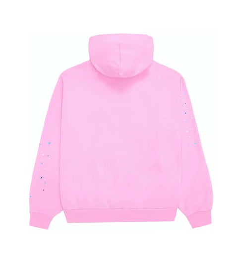 Sp5der OG Web Hoodie 'Pink'