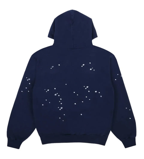 Sp5der Atlanta Hoodie 'Navy'
