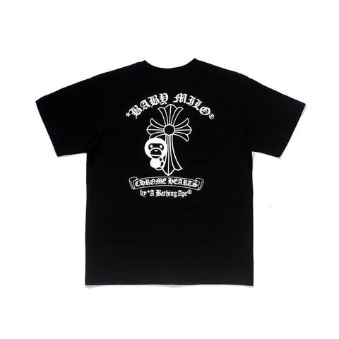 BAPE x Chrome Hearts Tee 'Black'