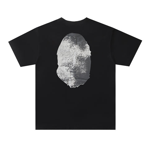 BAPE High Tone Bleach Big Ape Head Tee 'Black'