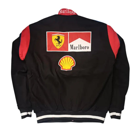 Ferrari F1 Marlboro Vintage Racing 'Black/Red' Jacket