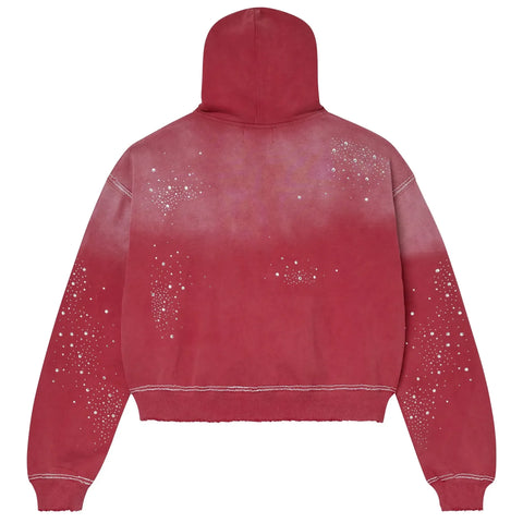 Vale Forever Classico Zip Up Ruby Hoodie 'Red'