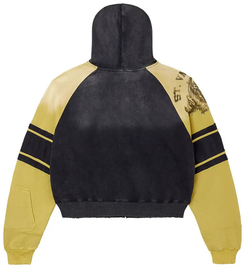 Vale Forever Lethal Zip Up Hoodie 'Black/Yellow'